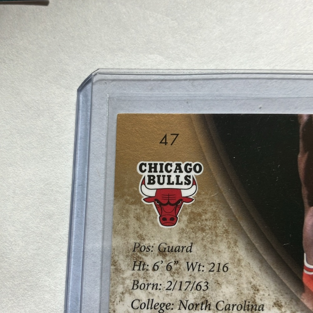 2009-10 Jordan Legacy Michael Jordan Chicago Bulls Basketball Card NM+ - Picture 6 of 6